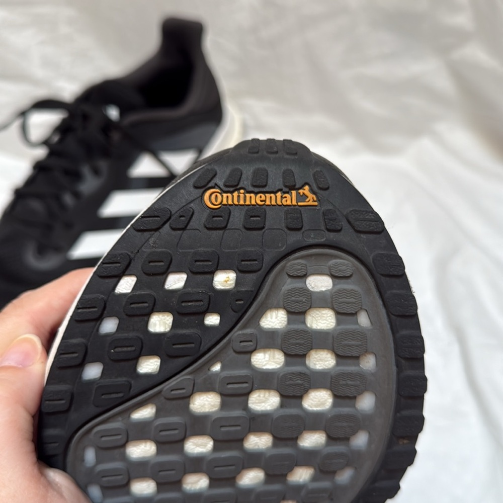 Women’s Adidas Black and White Sneakers Solar Glide ST. Size 9.5 - Picture 13 of 13